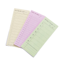 4 PCS Day Plan Week Plan Month Plan List List detalhado Notebook Notepad Cópia Diário Planejador de Memorandos Diário de Papelaria Office